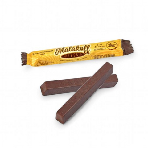 Barre malakoff chocolat noir - 20g