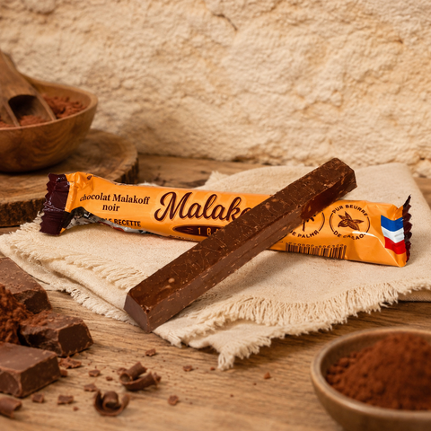 Barre malakoff chocolat noir - 20g