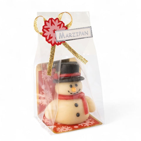 Pâte d'amande bonhomme de neige - 45g