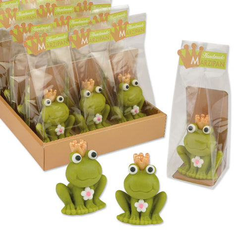 Pâte d’amande sujet grenouille - 18g