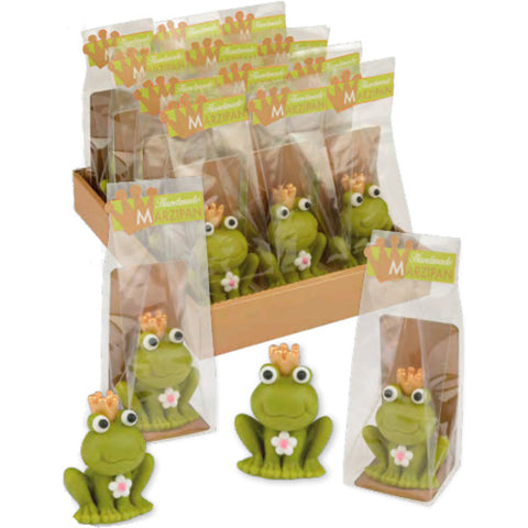 Pâte d’amande sujet grenouille - 18g
