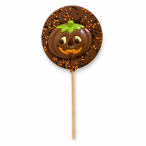 Lollipops chocolat lait citrouille - 50g