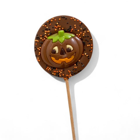 Lollipops chocolat lait citrouille - 50g