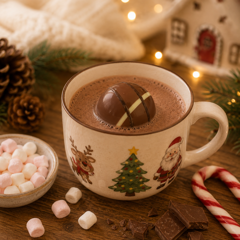 Coffret 3 boules magiques à chocolat chaud - 135g