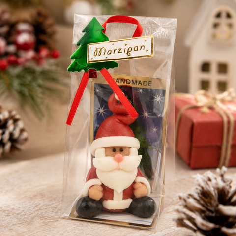 Pâte d'amande sujet père noël - 42g