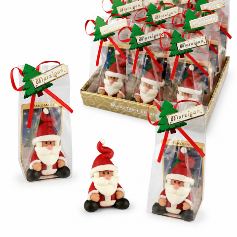 Pâte d'amande sujet père noël - 42g