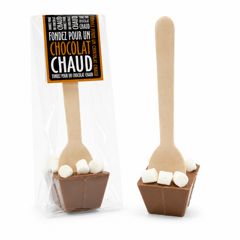 Cuillère à chocolat chaud lait mini guimauves - 45g