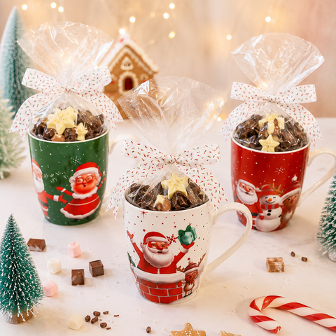 Mug noël assorti garni chocolats - 125g
