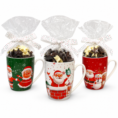 Mug noël assorti garni chocolats - 125g
