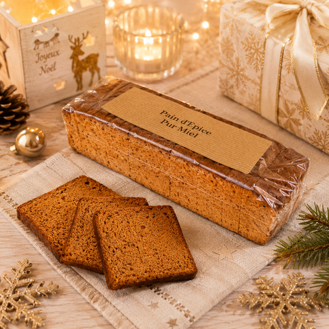 Pain d'épices tranché pur miel - 300g