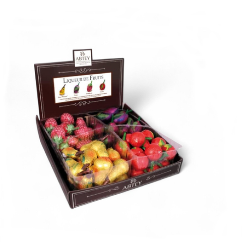 Chocolat à la liqueur 4 fruits assortis - 10g