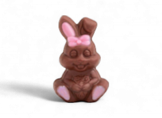 Petit moulage Lapin de Pâques en chocolat - 10g
