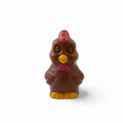 Petit moulage Poulette de Pâques en chocolat - 10g