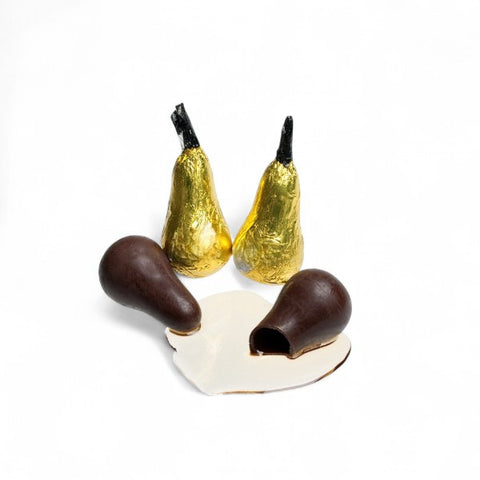 Chocolat fourré à la liqueur poire williams - 20g