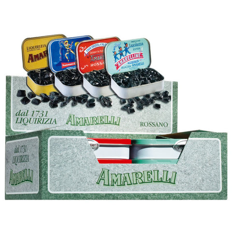 Boite de réglisses italiennes assorties - 40g