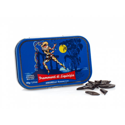 Boite de réglisses italiennes rombetti - 40g