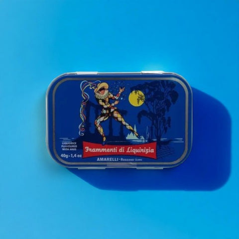 Boite de réglisses italiennes rombetti - 40g