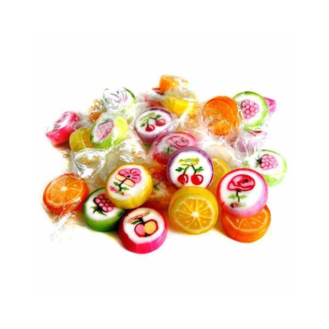 Bonbons rock "fleurs fruits" -  vrac de 1,5kg