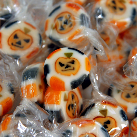 Bonbon rock citrouille - vrac de 1,5kg