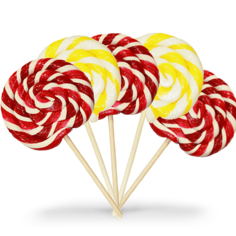 Confiserie traditionnelle sucette ronde "fête foraine" - 50g