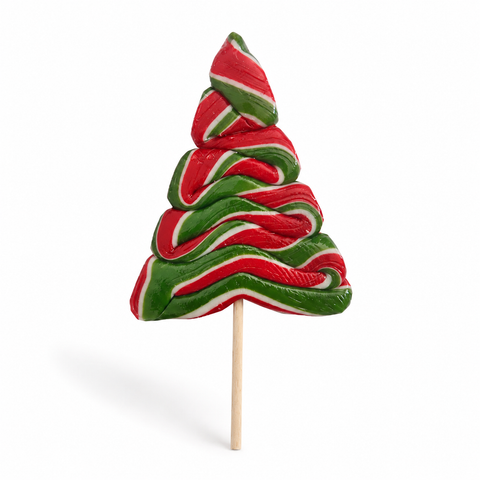 Confiserie traditionnelle sucette sapin noël - 50g