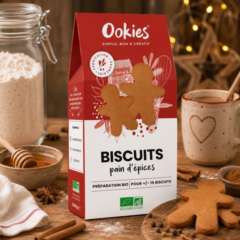 Préparation biscuits pain d’épices - 280g