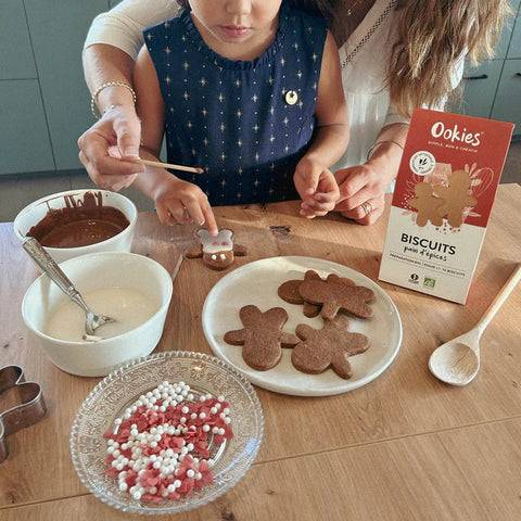 Préparation gâteau bio- biscuits pain d’épices - 280g