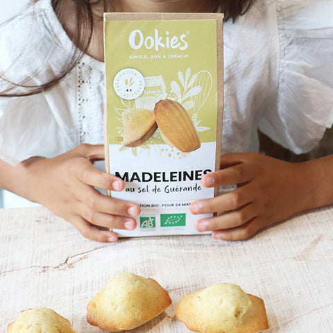 Préparation gâteau bio- madeleines au sel de guérande - 300g