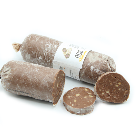 Saucisson trompe l'œil chocolat au lait - 200g