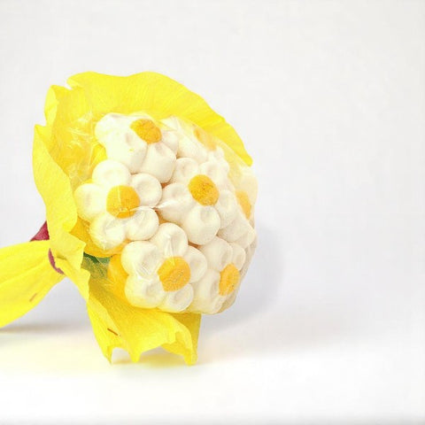 Bouquet de fleurs en guimauve - 120g