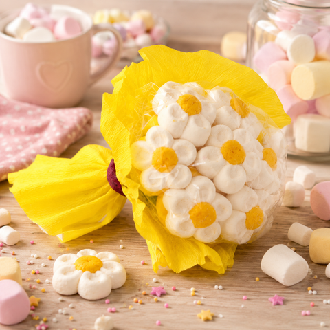 Bouquet de fleurs en guimauve - 120g