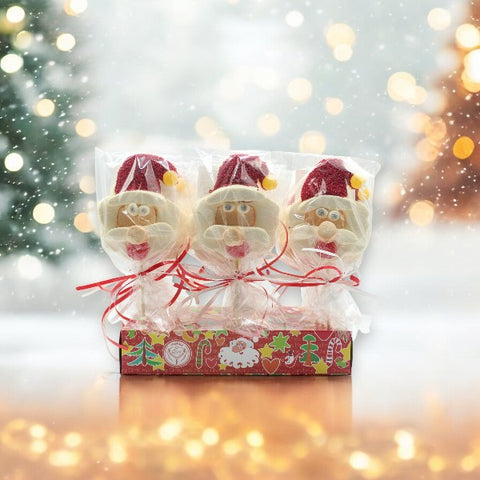 Brochette de guimauve père noël - 60g