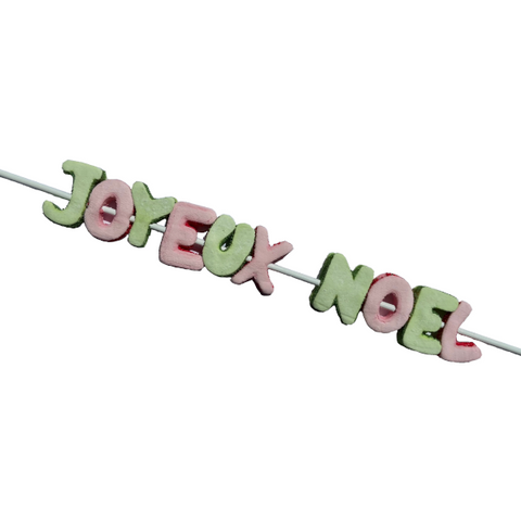Brochette de guimauve "joyeux noël" - 75g