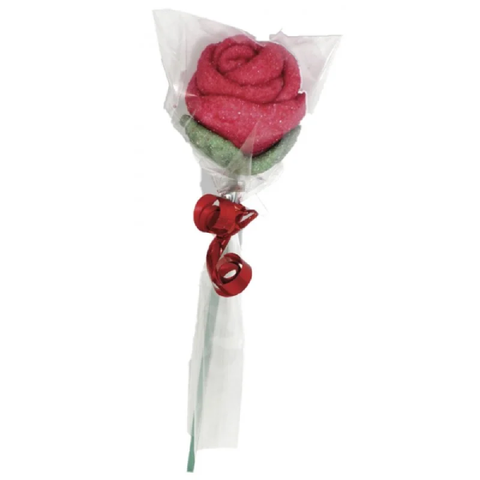 Brochette de guimauve "rose rouge" - 30g