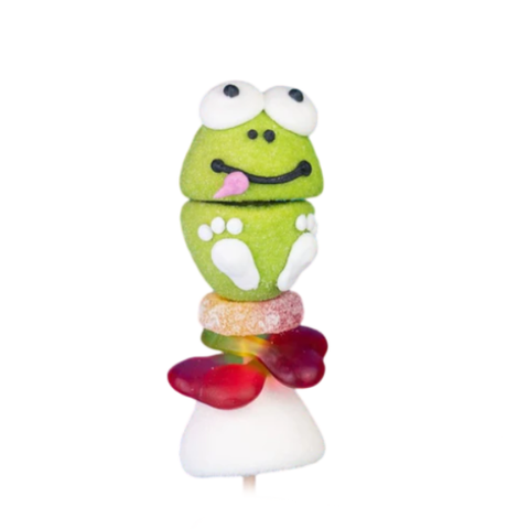 Brochette de guimauve "grenouille" - 55g