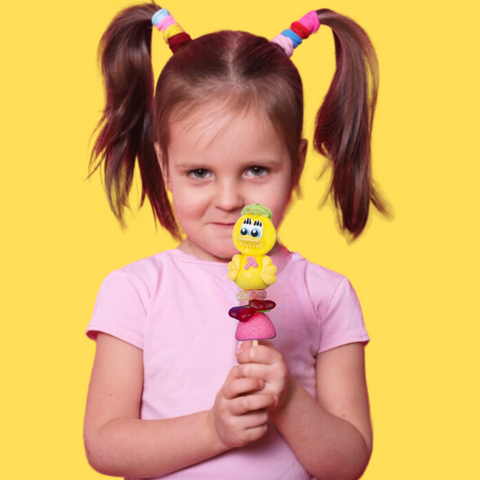 Brochette de guimauve Pâques canari - 55g