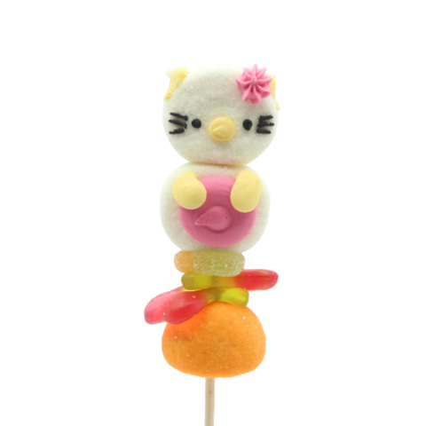 Brochette de guimauve en forme de "chat" - 55g