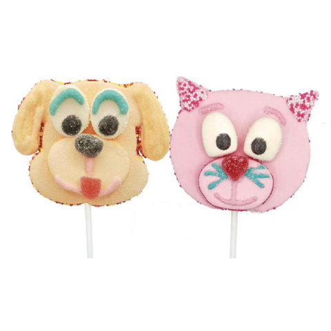 Brochette de guimauve "chien et chat" - 45g