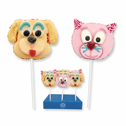 Brochette de guimauve "chien et chat" - 45g