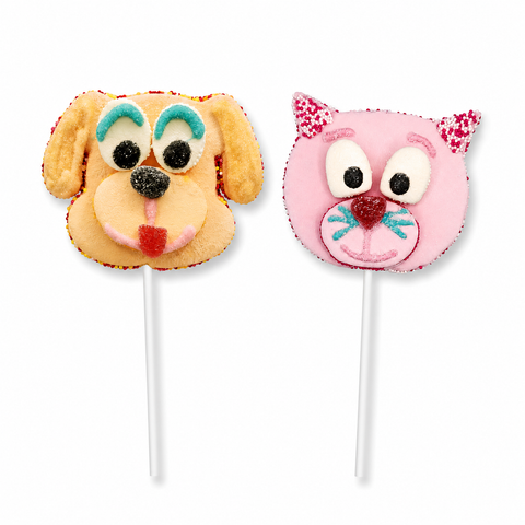 Brochette de guimauve "chien et chat" - 45g
