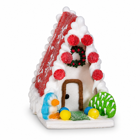Chalet de noël confiseries décoratives 190g