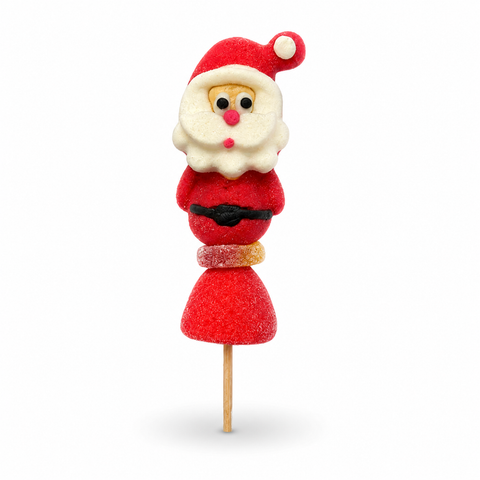 Brochette de guimauve père noël - 55g