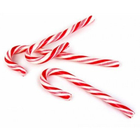 Canne sucre d'orge rouge goût cerise - 15g