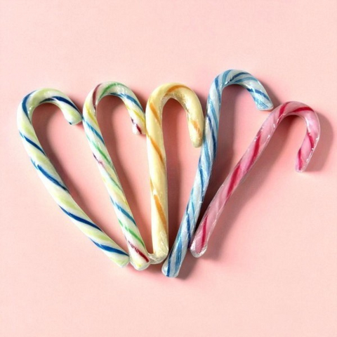 Canne sucre d'orge goût fruits - 15g