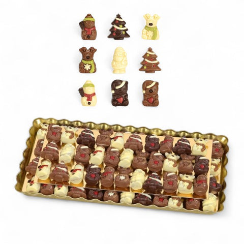 Vrac figurine noël praliné noisette x 2.34kg