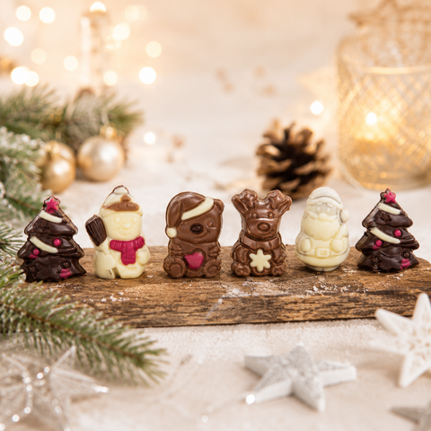 Vrac figurine noël praliné noisette x 2.34kg