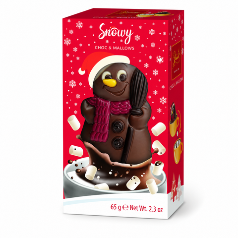 Chocolat chaud noël bonhomme de neige - 65g