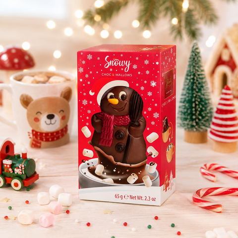Chocolat chaud noël bonhomme de neige - 65g
