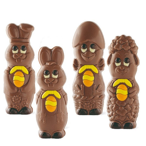 Assortiment moulages Pâques - Sachet de 100g