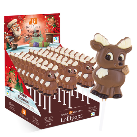 Lollipops chocolat au lait élan - 25g